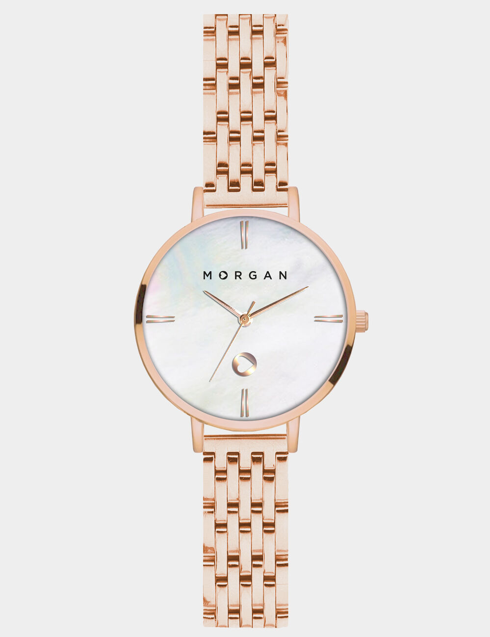 Montre classique rose femme