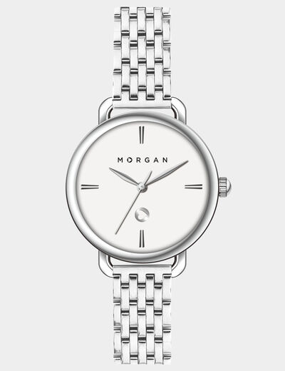 Horloge couleur argent vrouw