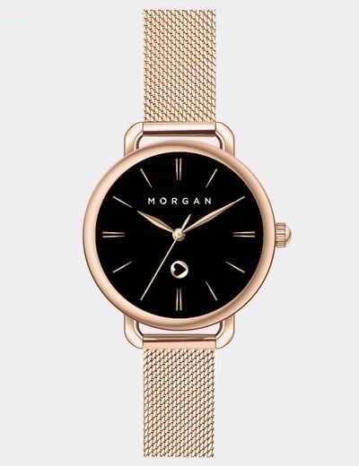 Klassiek horloge roze vrouw