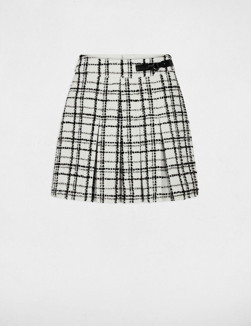 Uitlopende korte rok meerkleurig vrouw