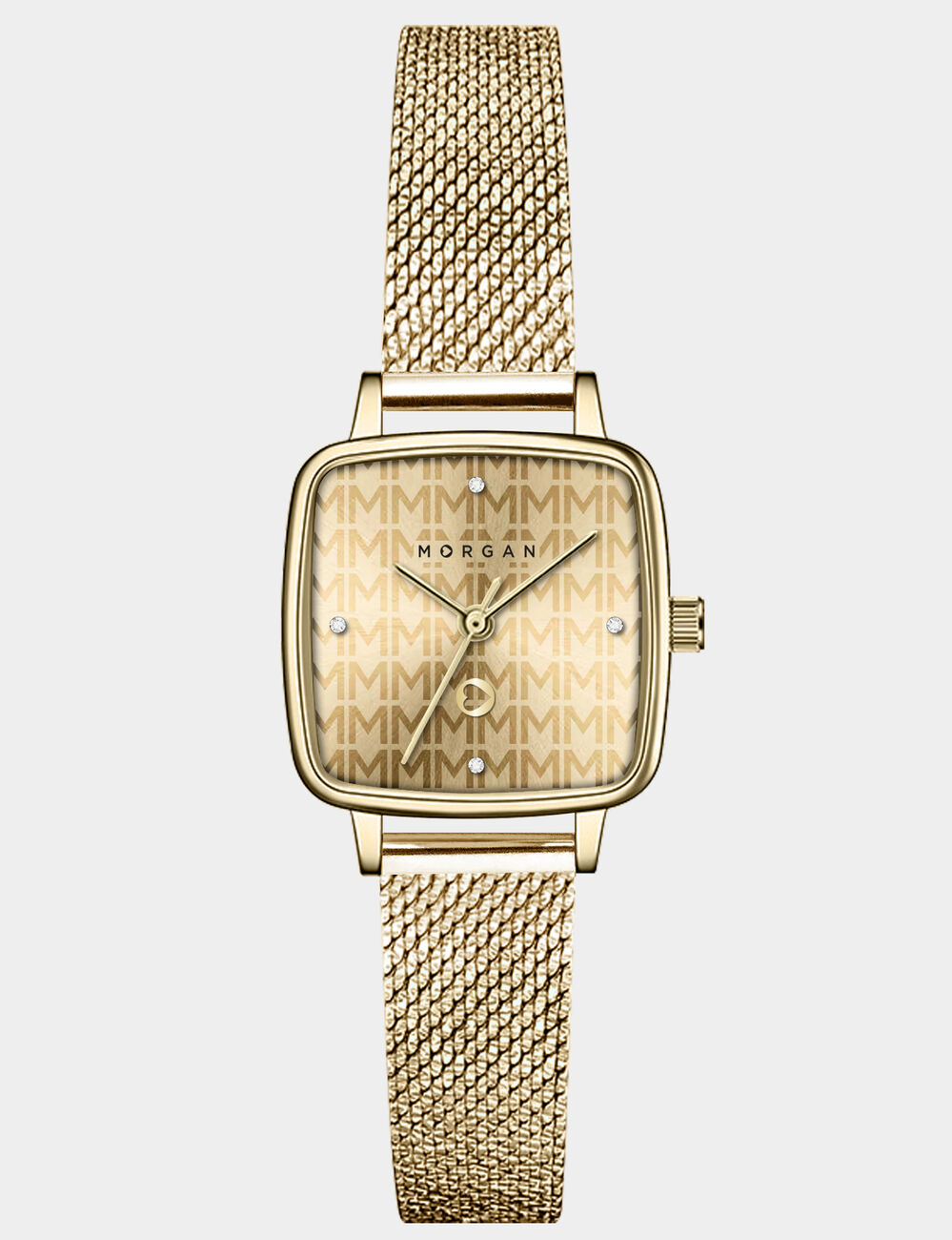 Montre classique jaune or femme