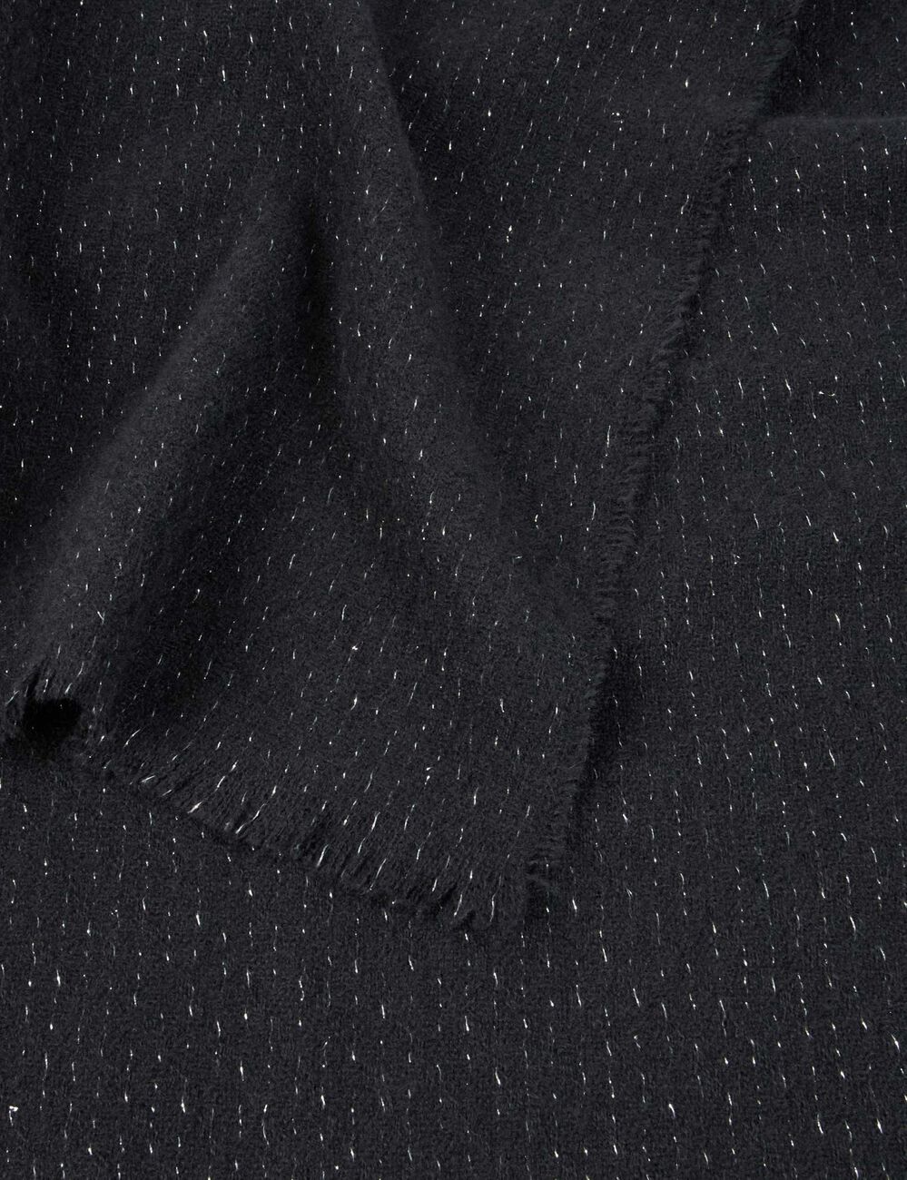 Écharpe noir femme