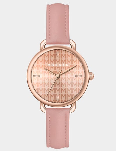 Klassiek horloge roze vrouw
