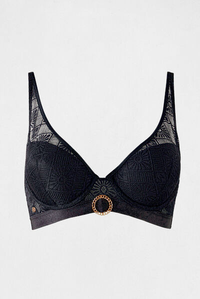 Soutien-gorge coques noir femme