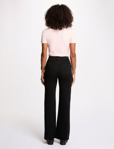 T-shirt manches courtes rose clair femme