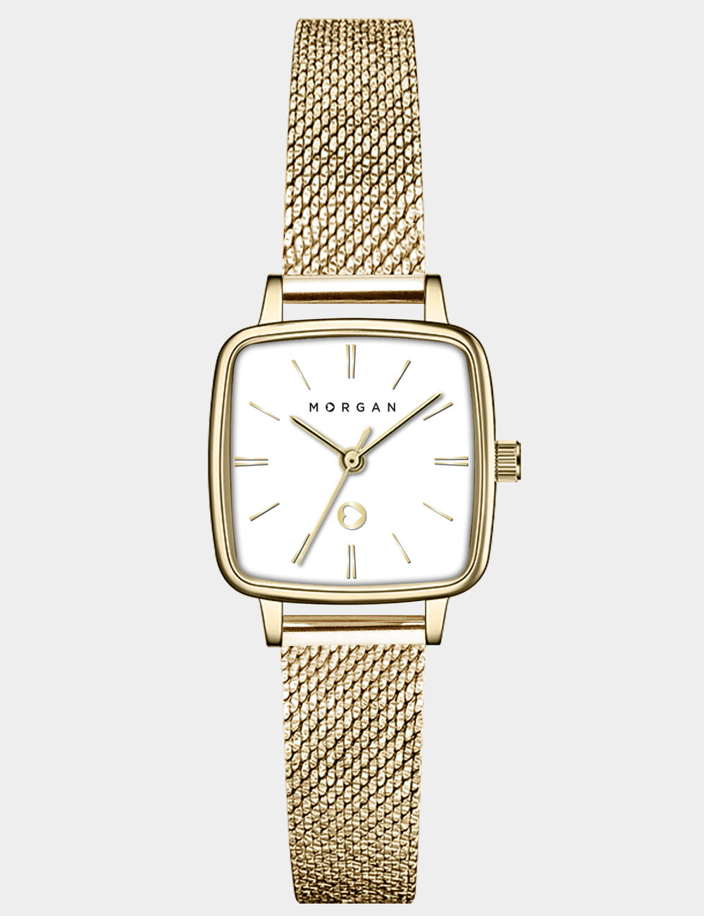 Montre jaune or femme