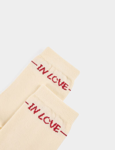 Lot de 3 paires de chaussettes multicolore femme