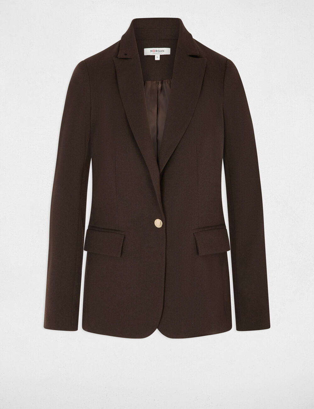Blazer donker bruin vrouw