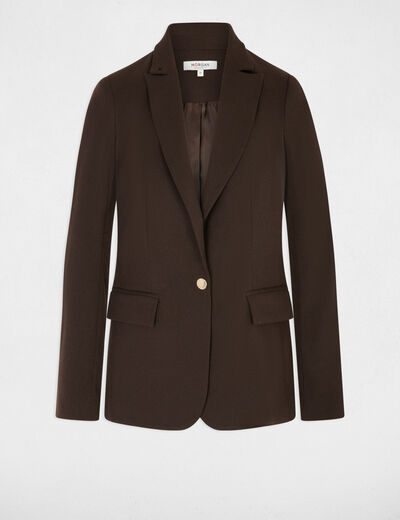Blazer donker bruin vrouw