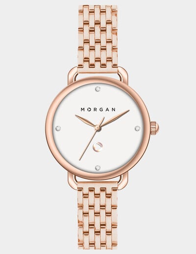 Klassiek horloge roze vrouw