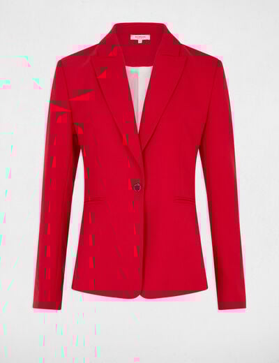 Halflange blazer rood vrouw