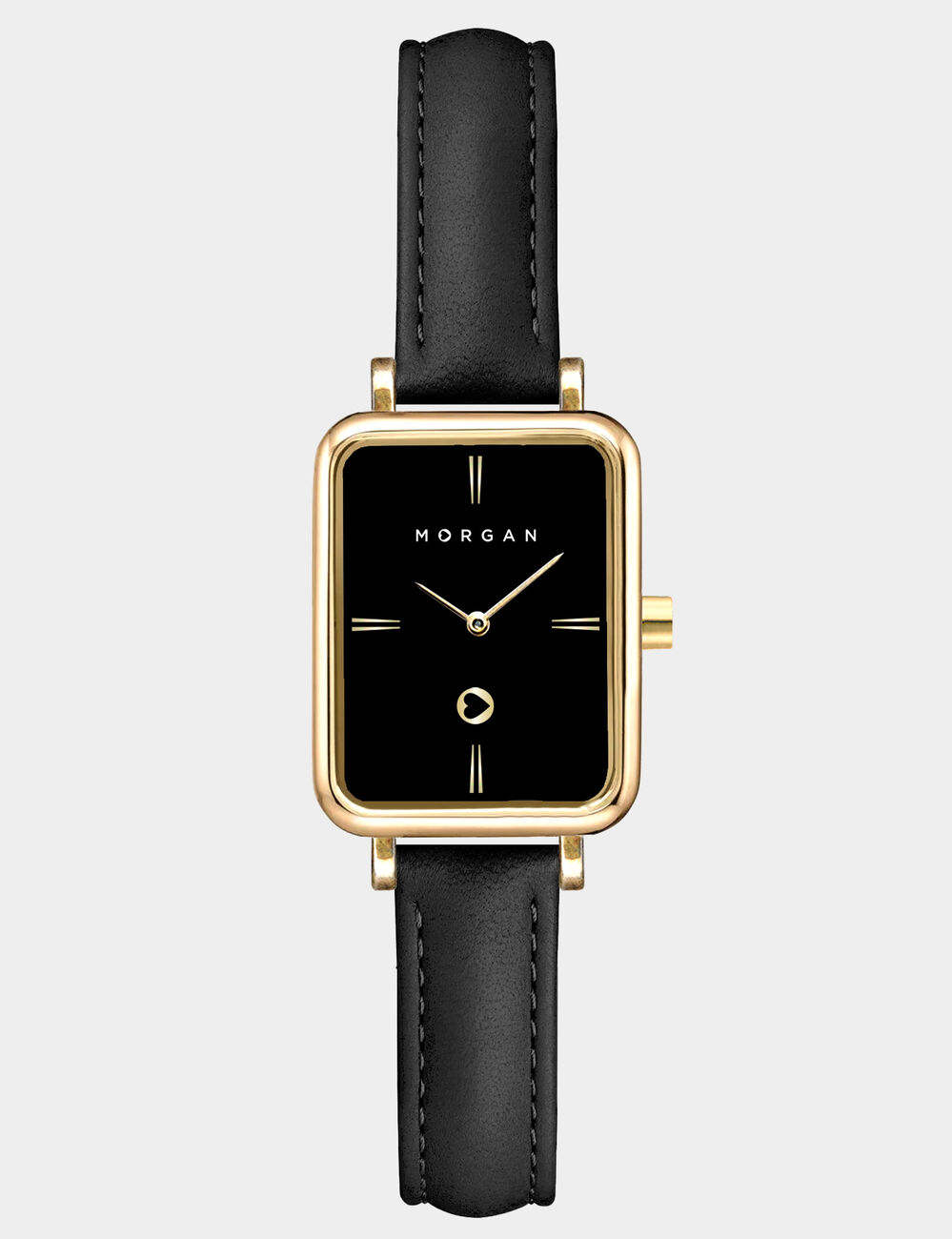 Klassiek horloge goudgeel vrouw