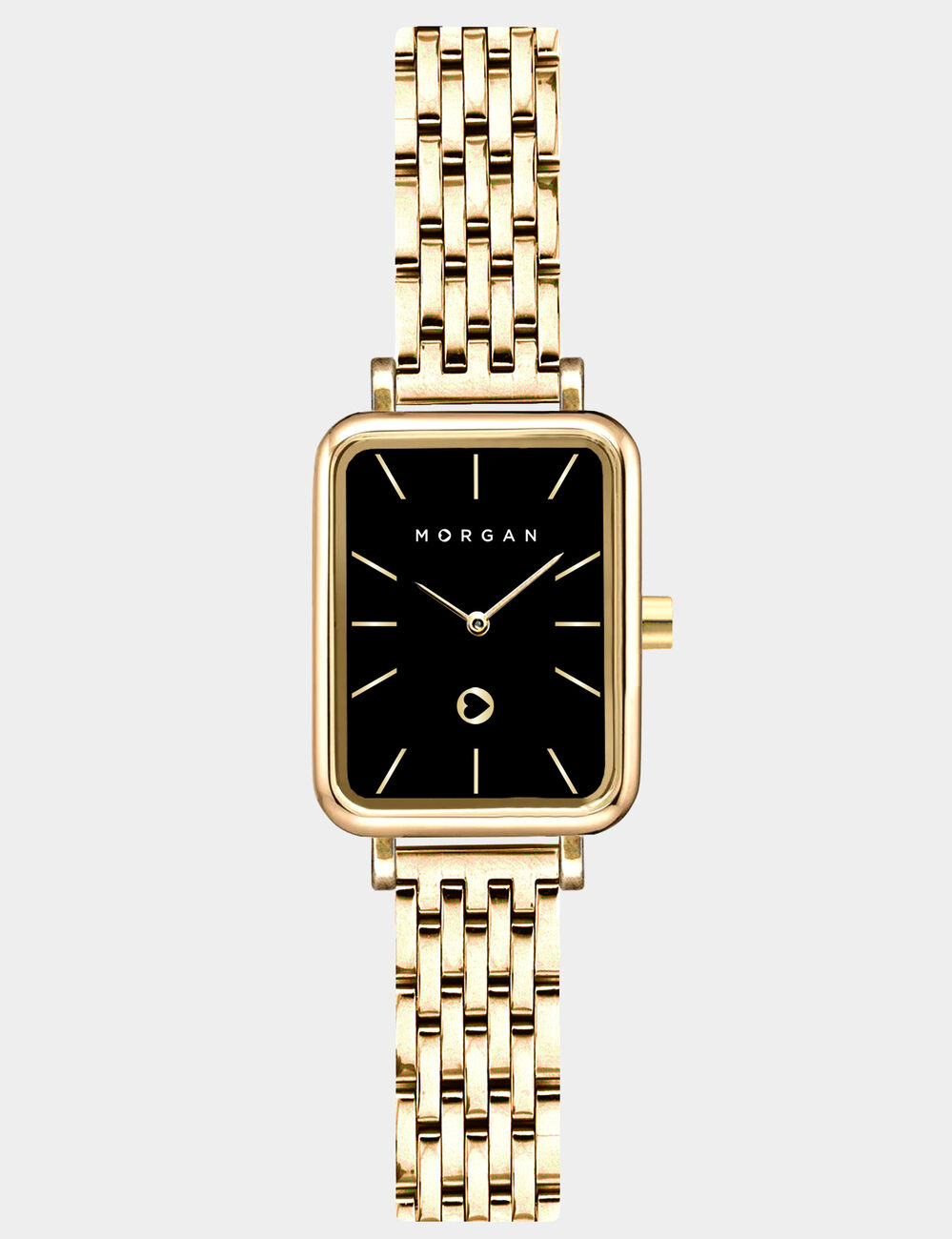 Montre classique jaune or femme