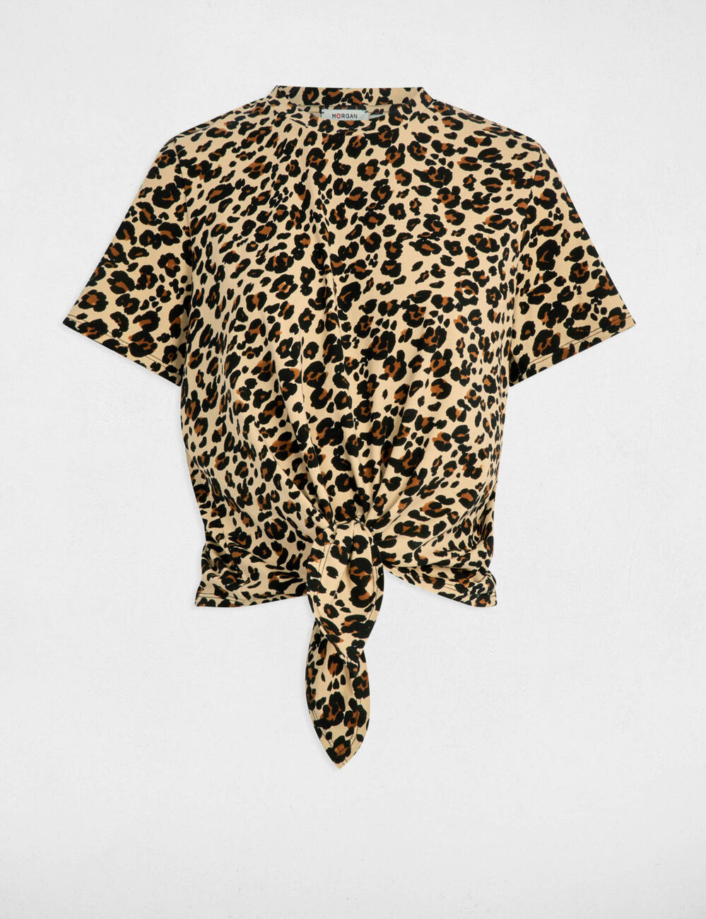 T-shirt met korte mouwen meerkleurig vrouw