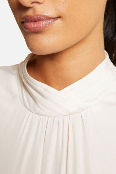 Blouse met 3/4 mouwen  vrouw