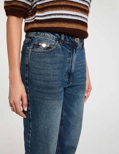 stone washed denim vrouw