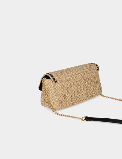 Gevlochten tas zand vrouw