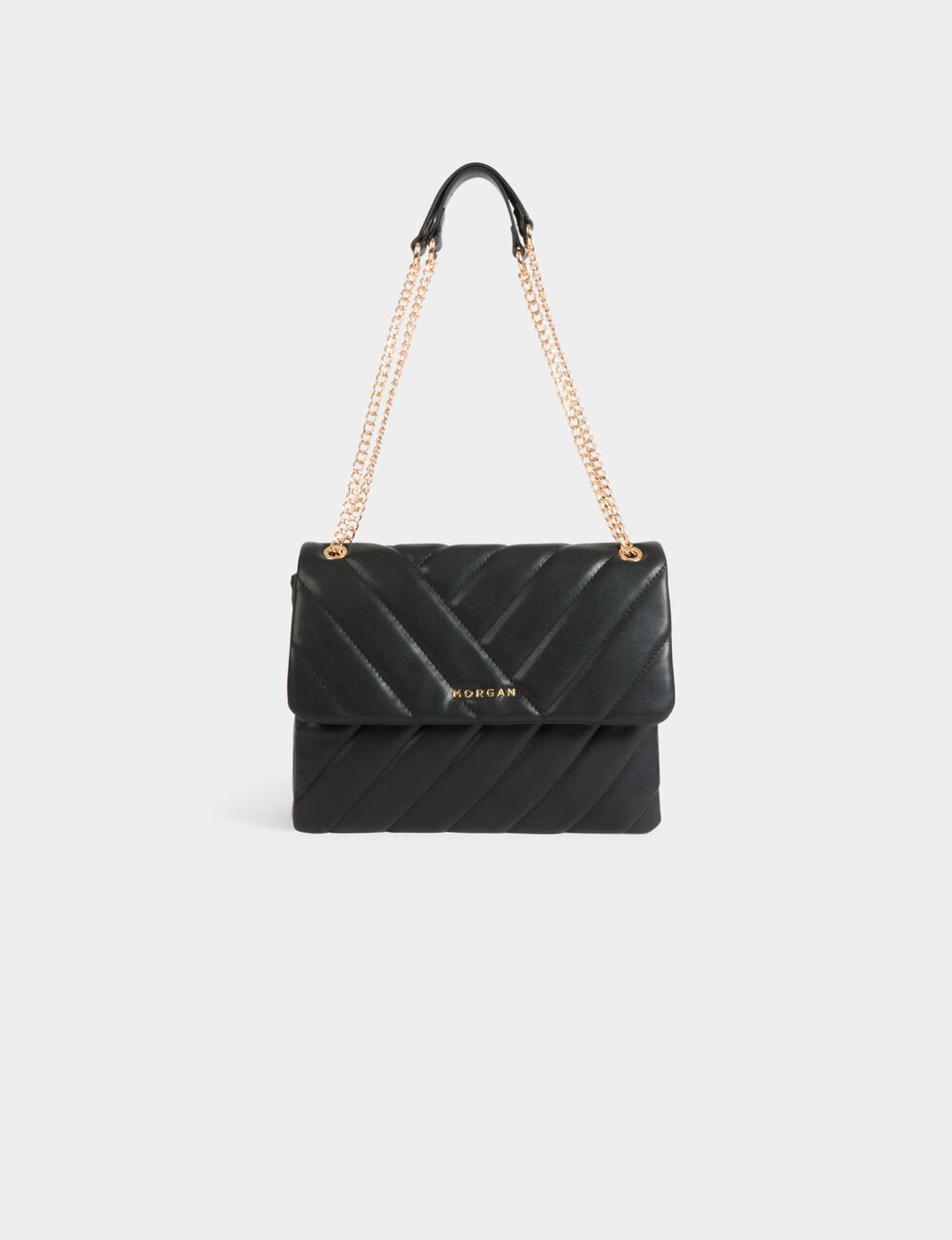 Sac matelassé noir femme