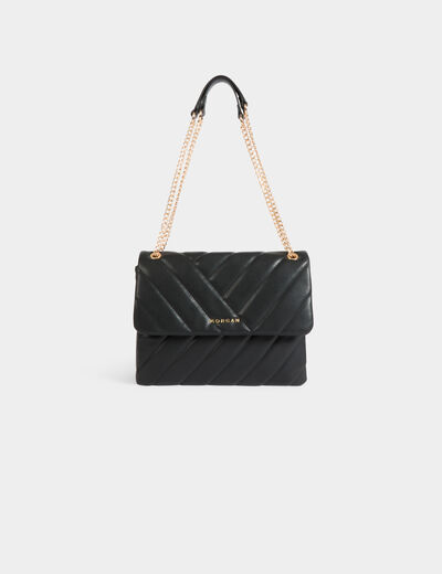 Gewatteerde tas zwart vrouw
