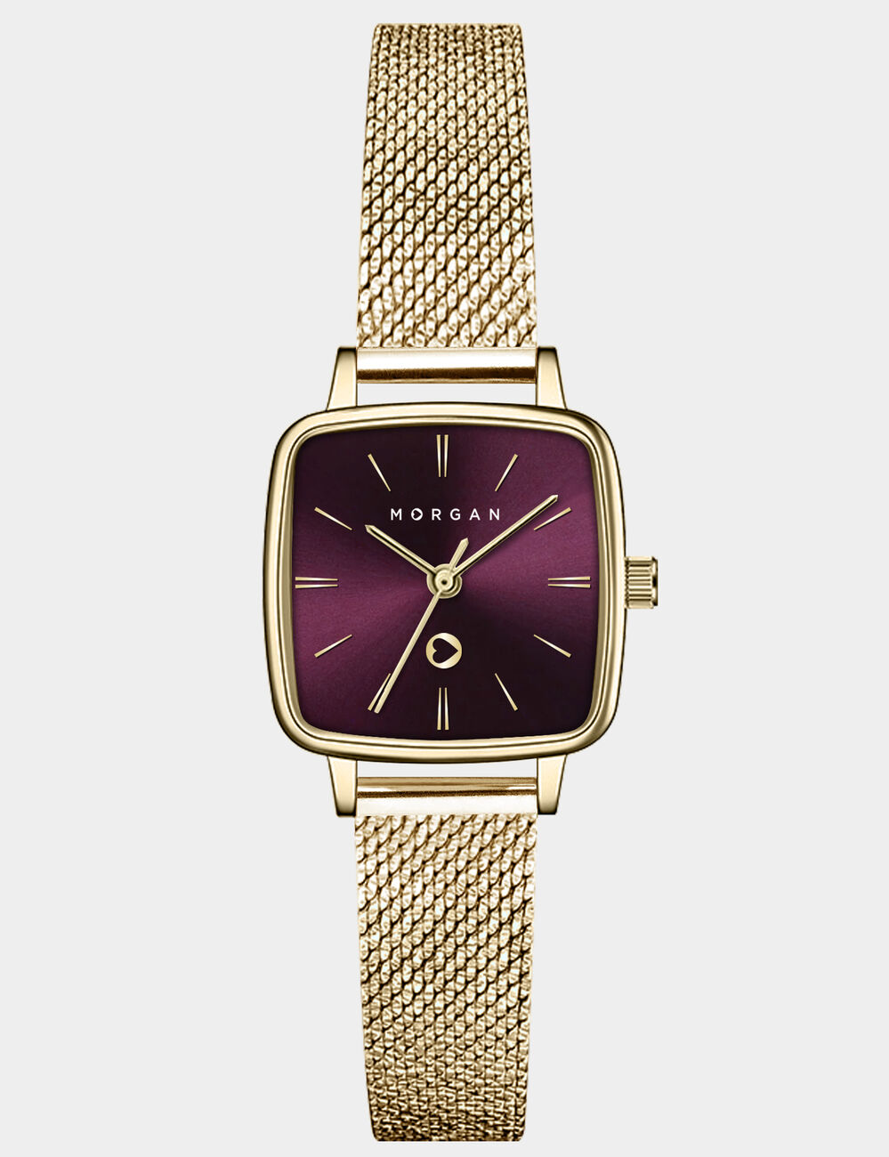 Klassiek horloge goudgeel vrouw