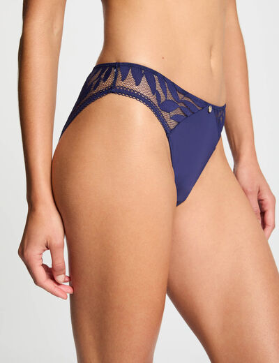 Culotte bleu marine femme