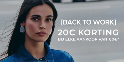 Back to work - 20€ de remise tous les 80€ d'achat