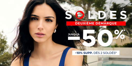 Soldes: jusqu'à -50%