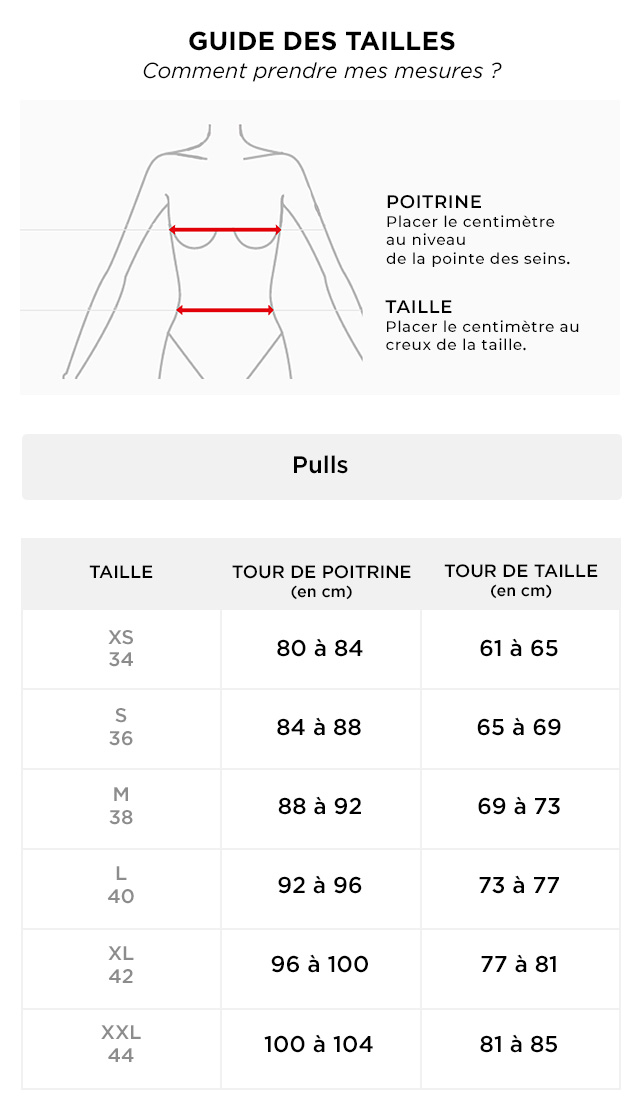 Guide des tailles