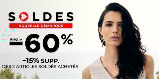 Soldes: jusqu'à -60%