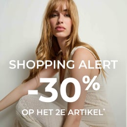 Shopping alert: -30% op het 2 artikel
