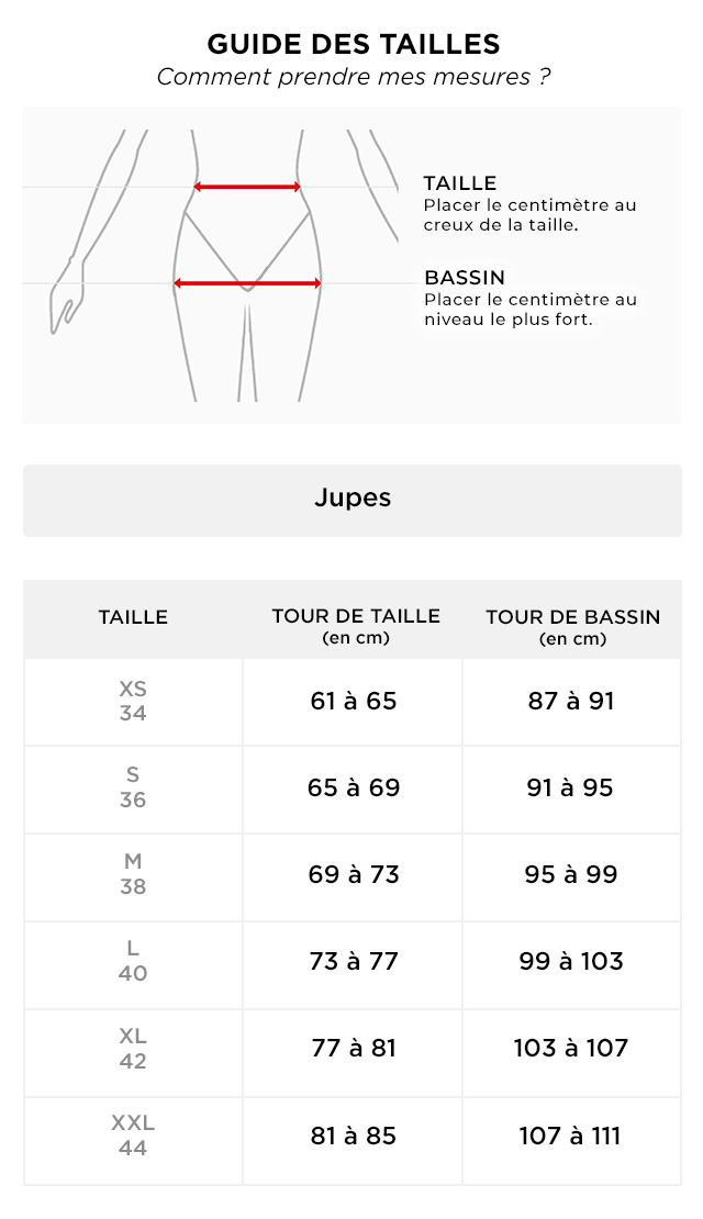 Guide des tailles