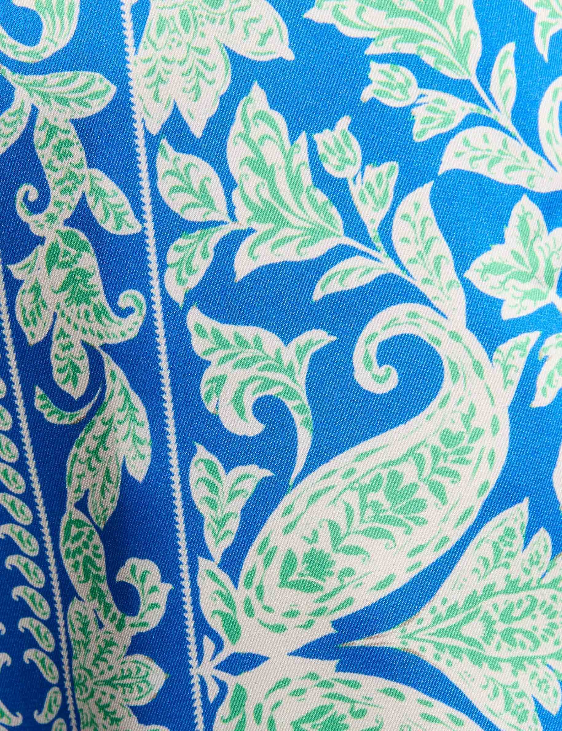 wijde broek met print meerkleurig vrouw Wijde broek met print meerkleurig vrouw