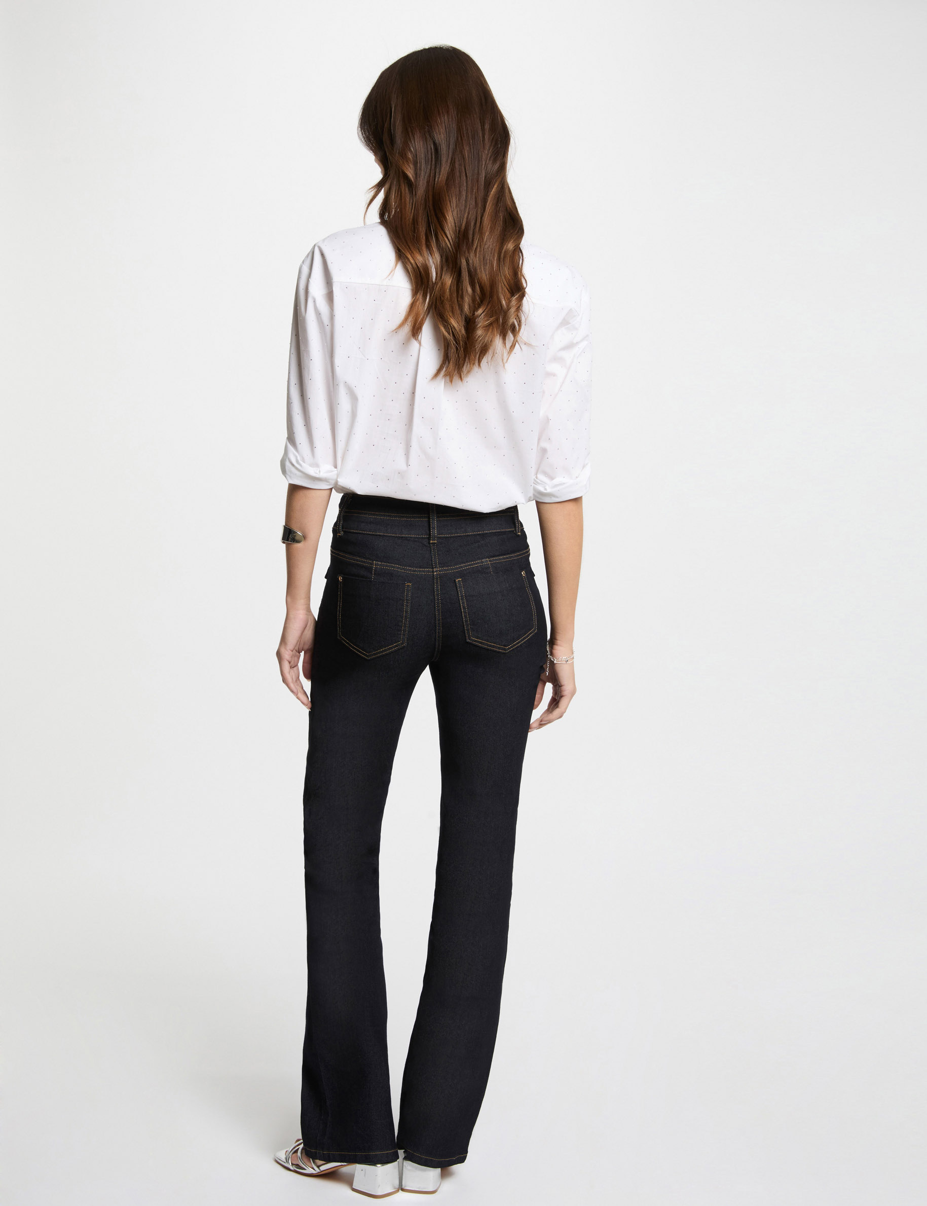 bootcut jeans bleu vrouw Bootcut jeans bleu vrouw