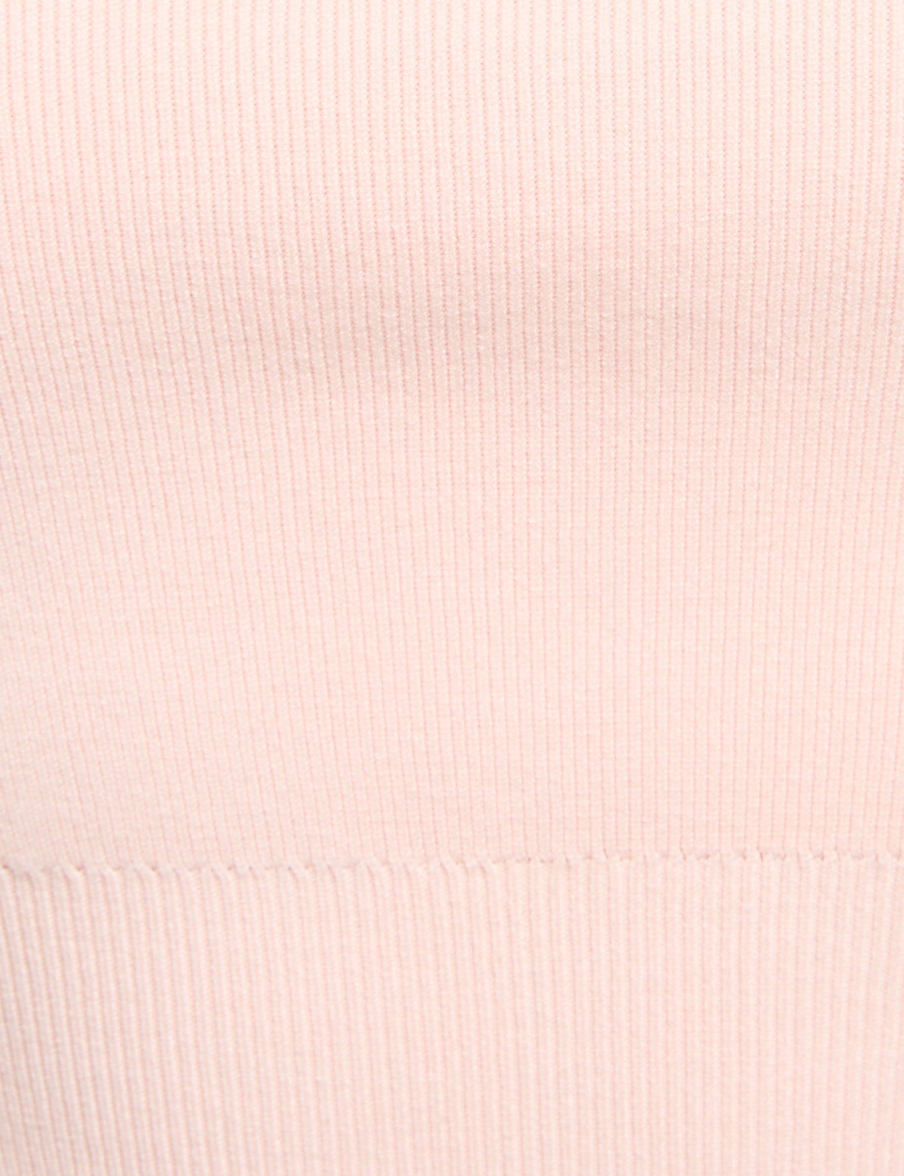 Getailleerde tanktop met vierkante hals pastelroze vrouw