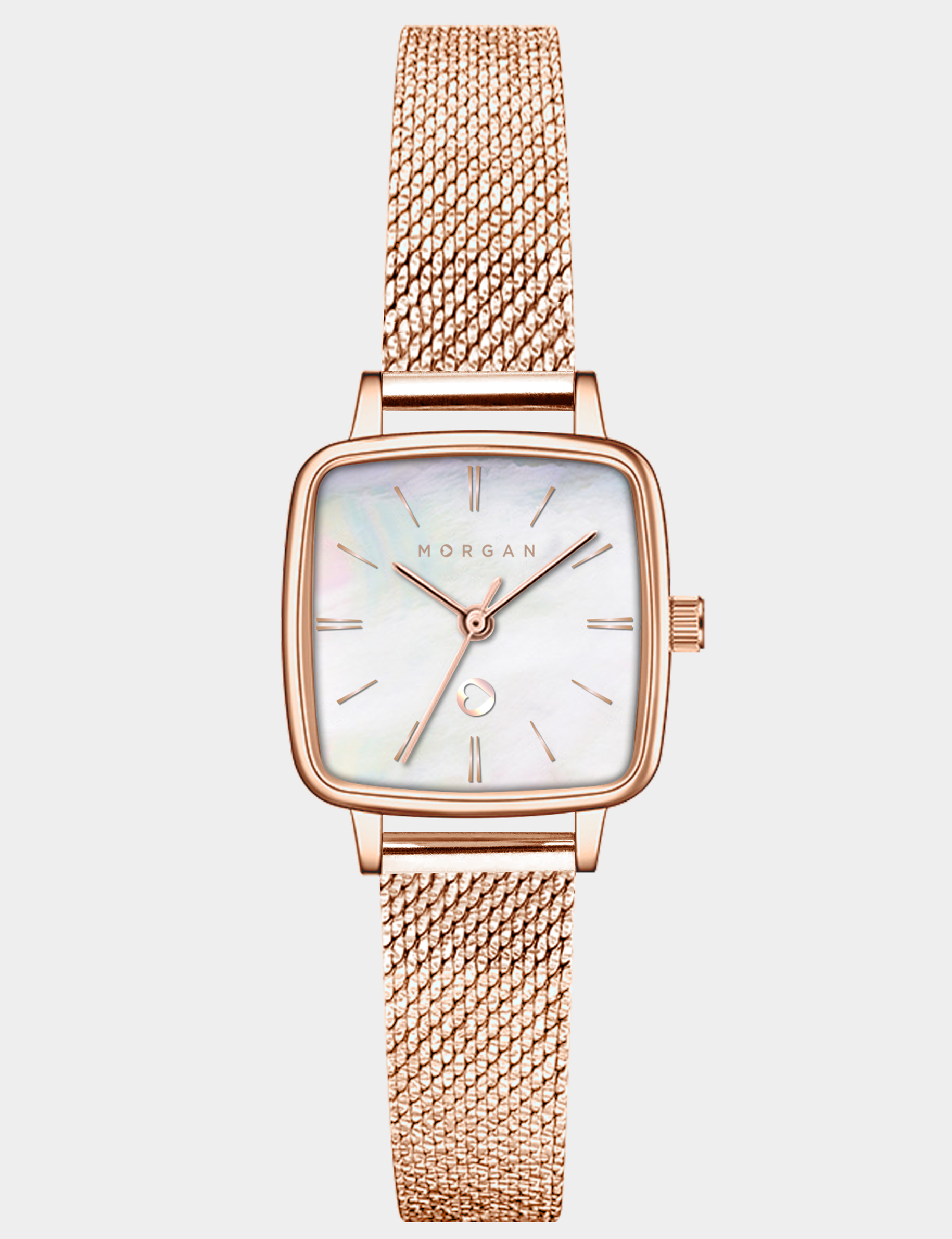 Montre classique rose femme