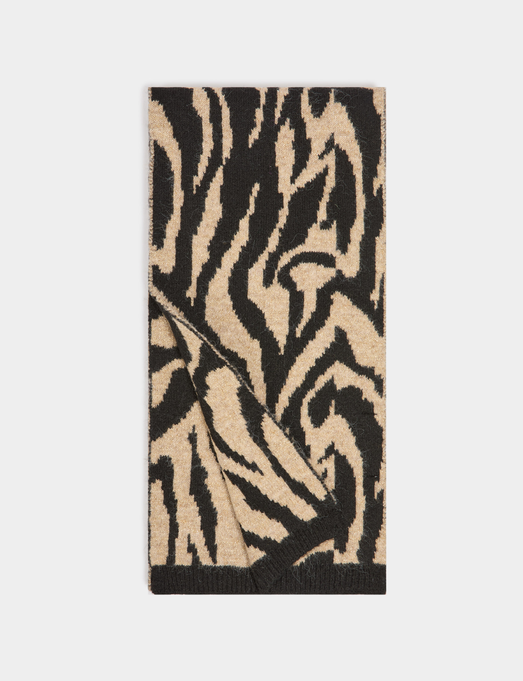 echarpe imprimee zebre multicolore femme Écharpe imprimée zèbre multicolore femme