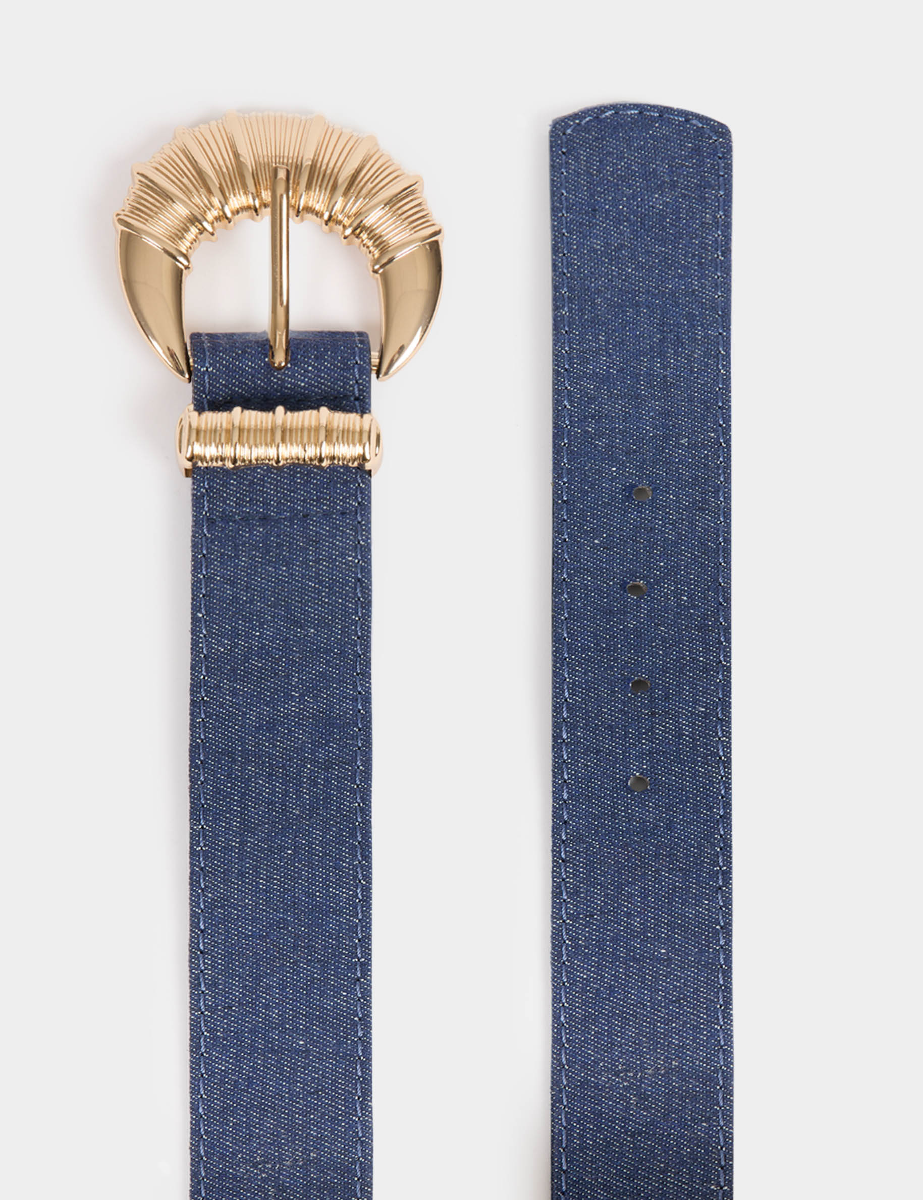 ceinture en jean denim brut femme Ceinture en jean denim brut femme