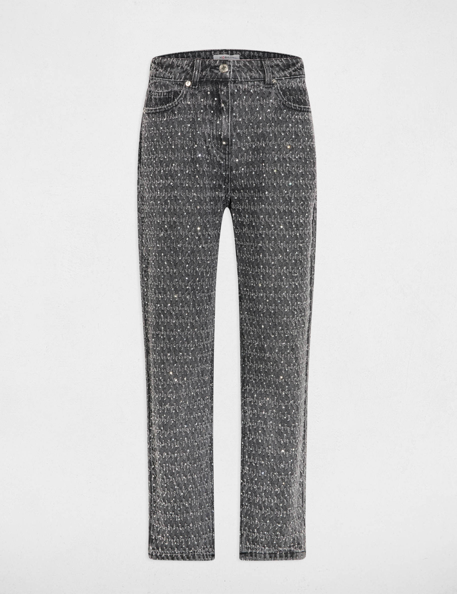 hoge taille mom jeans mediumgrijs vrouw Hoge taille mom jeans mediumgrijs vrouw