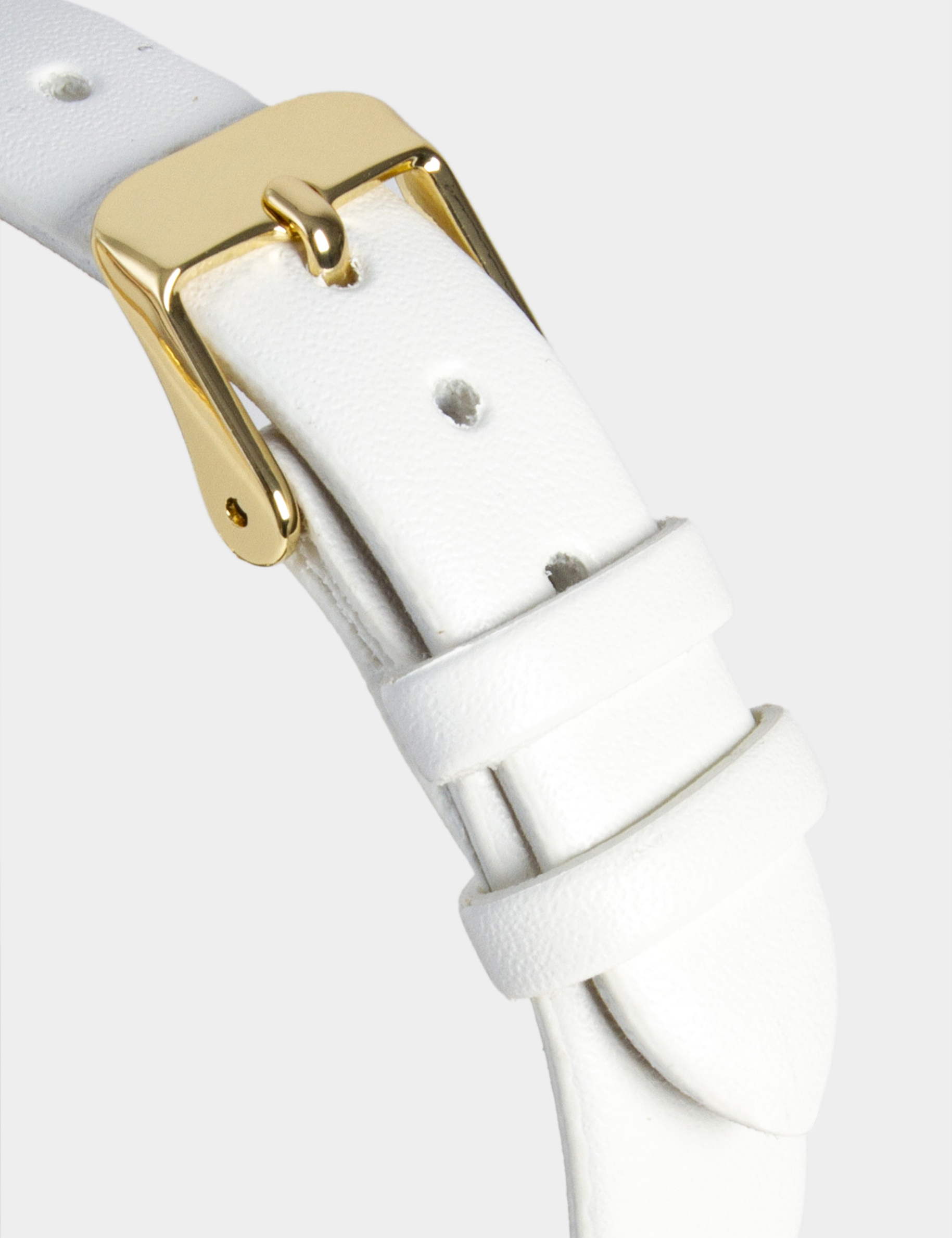 Montre jaune or femme