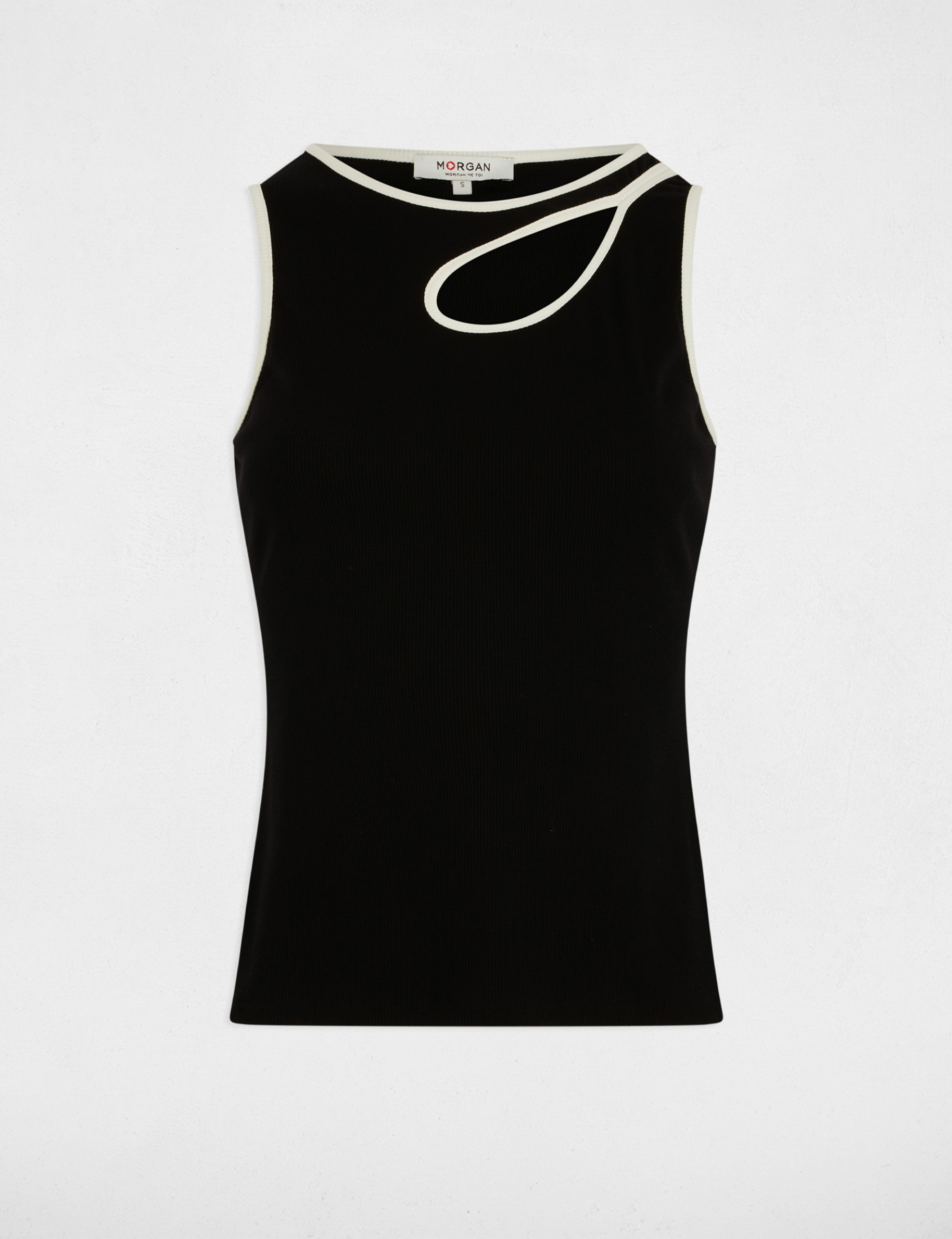 tanktop zwart vrouw Tanktop zwart vrouw