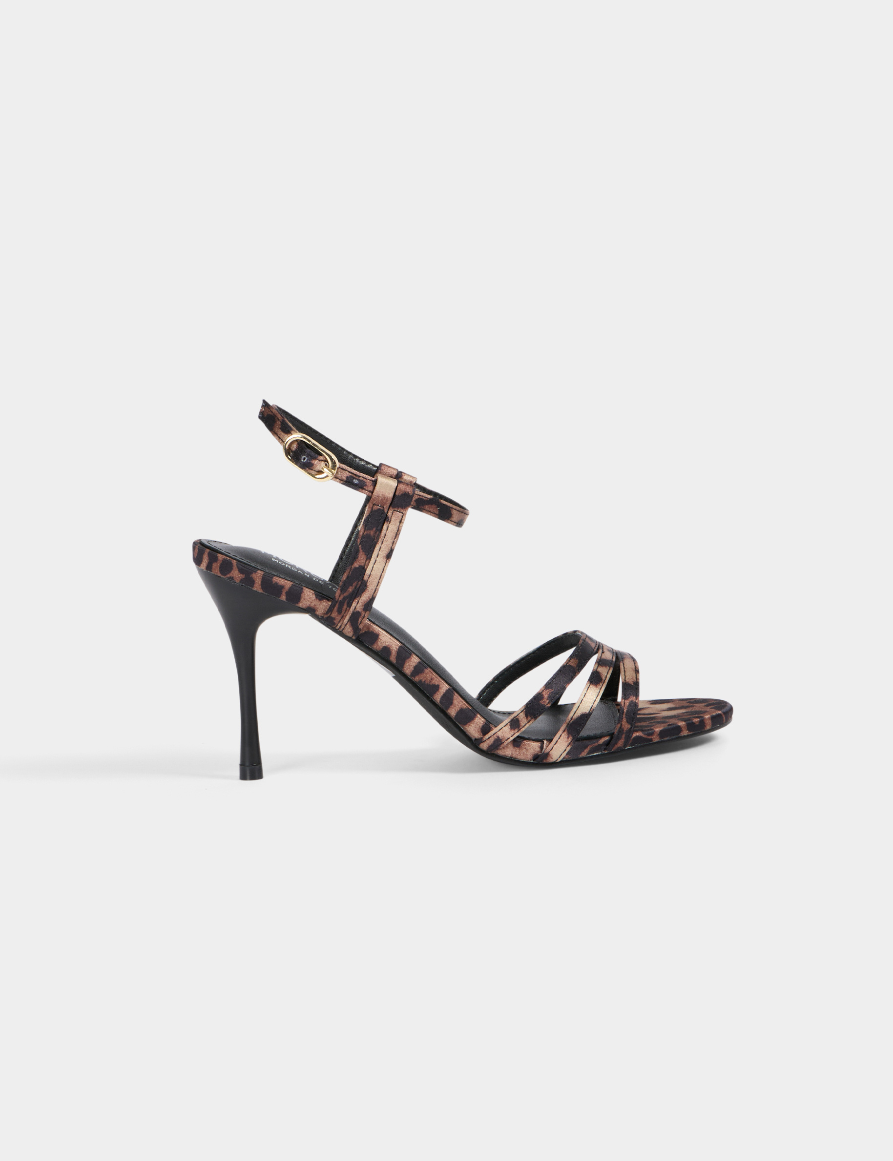 sandales a talons imprimees multicolore femme Sandales à talons imprimées multicolore femme