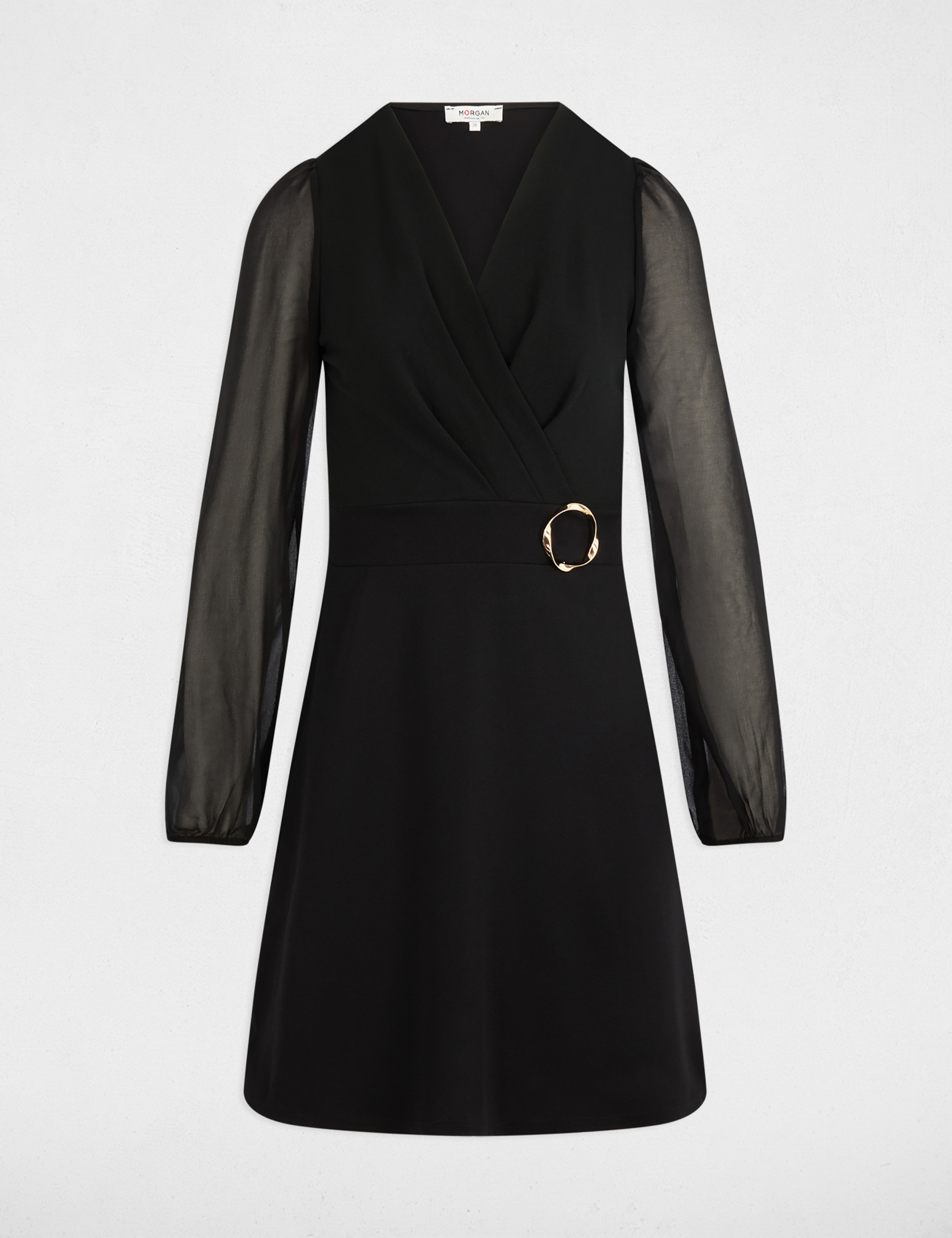 robe courte voile noir femme Robe courte voile noir femme