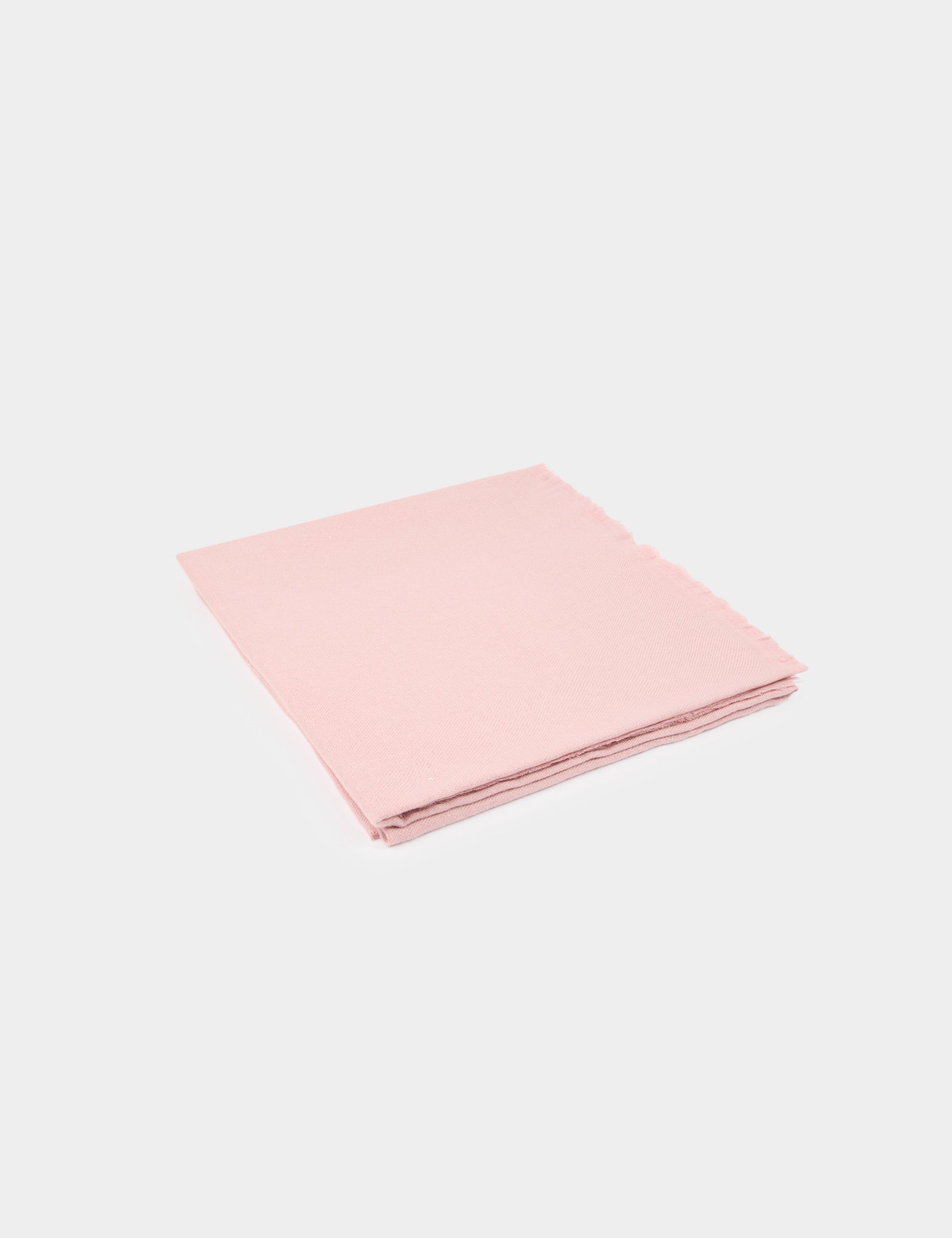 Écharpe rose poudrée femme