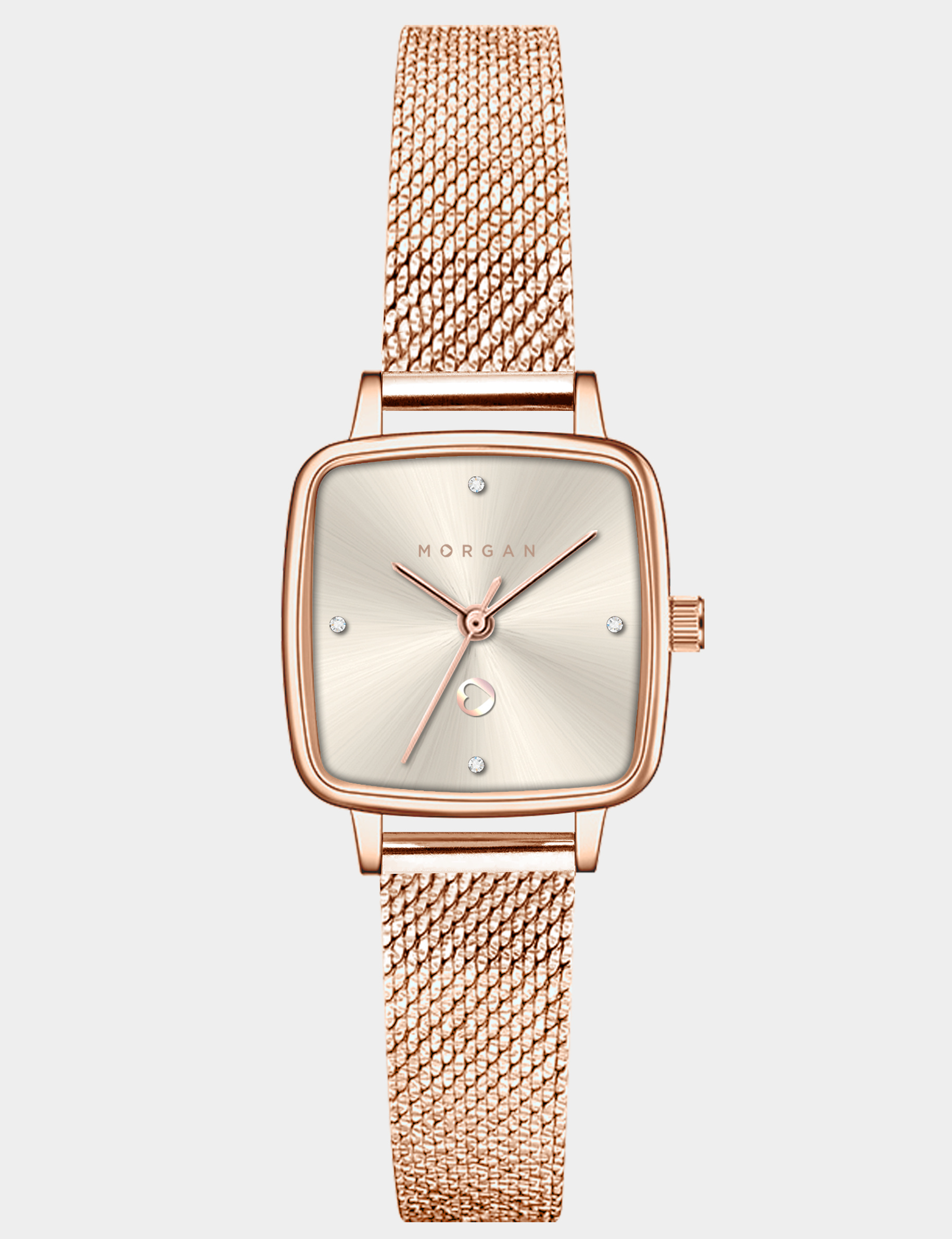Montre classique rose femme