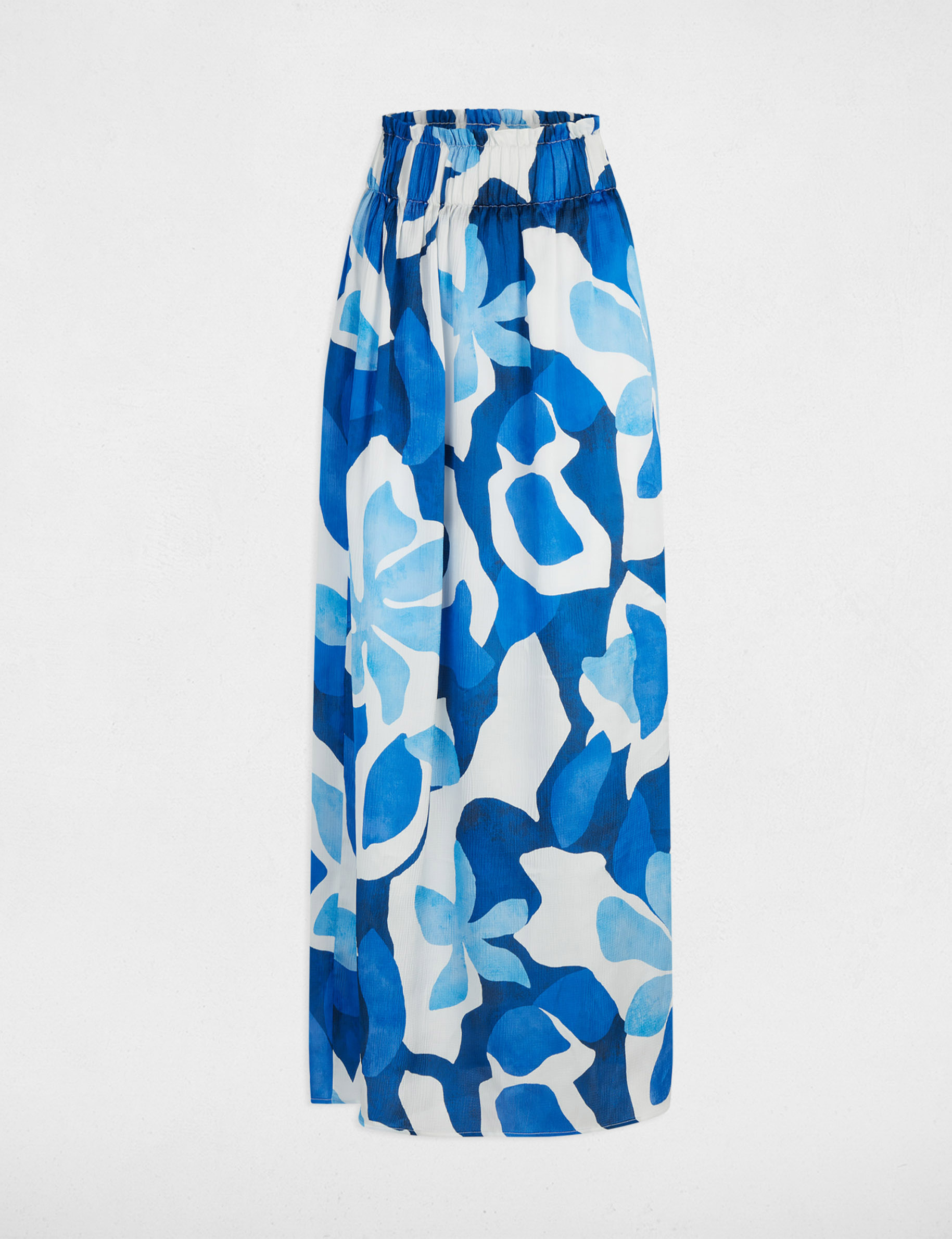 Jupe longue imprim&eacute;e multicolore femme