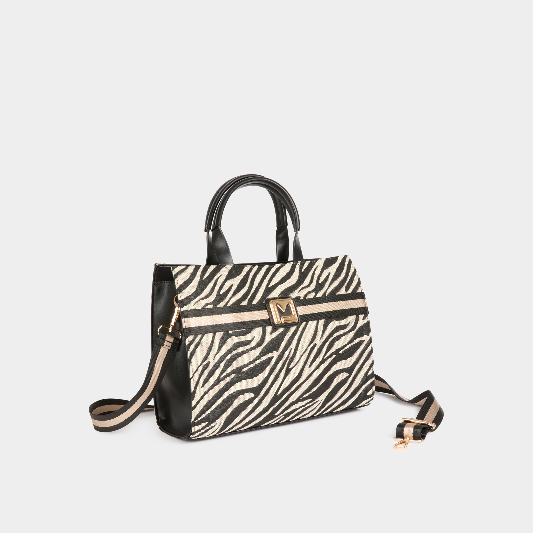 sac cabas imprime leopard ivoire femme Sac cabas imprimé léopard ivoire femme