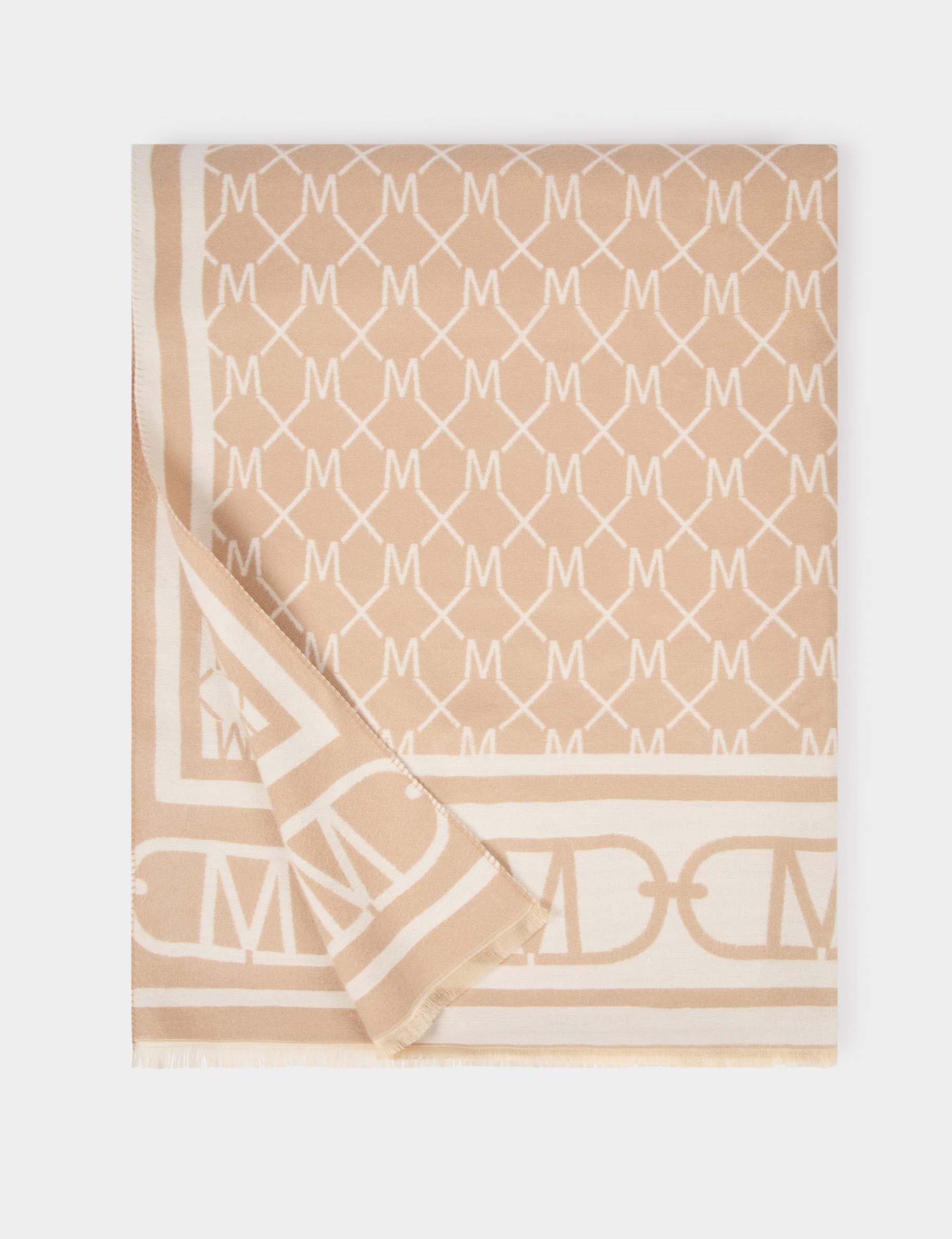 Sjaal met monogram meerkleurig vrouw