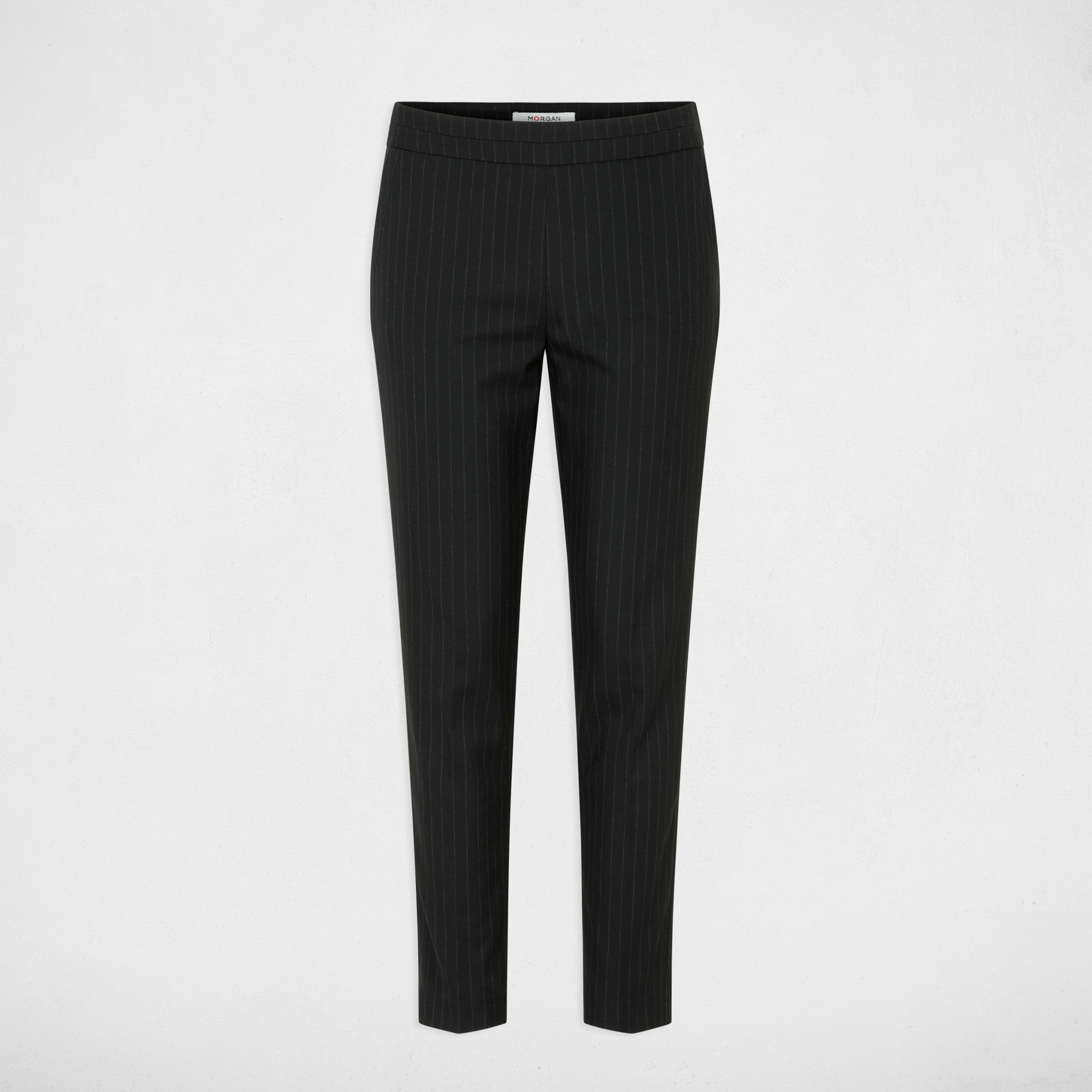 7/8 slim broek zwart vrouw