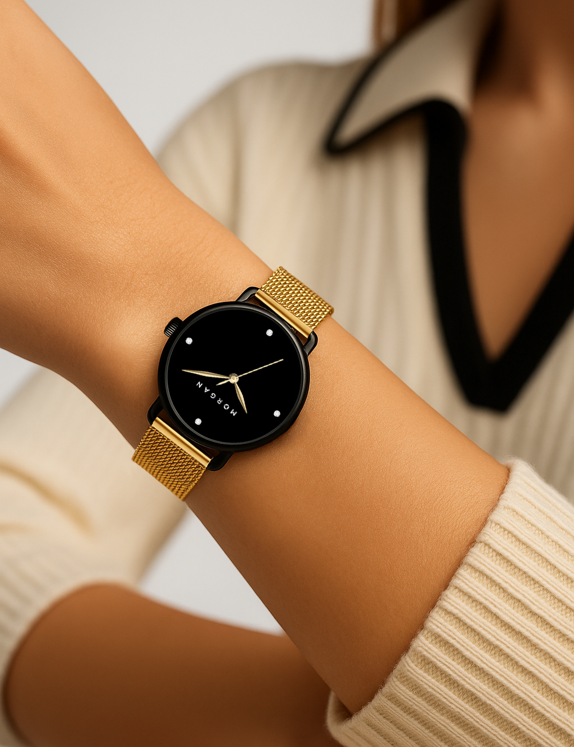 horloge zwart vrouw Horloge zwart vrouw