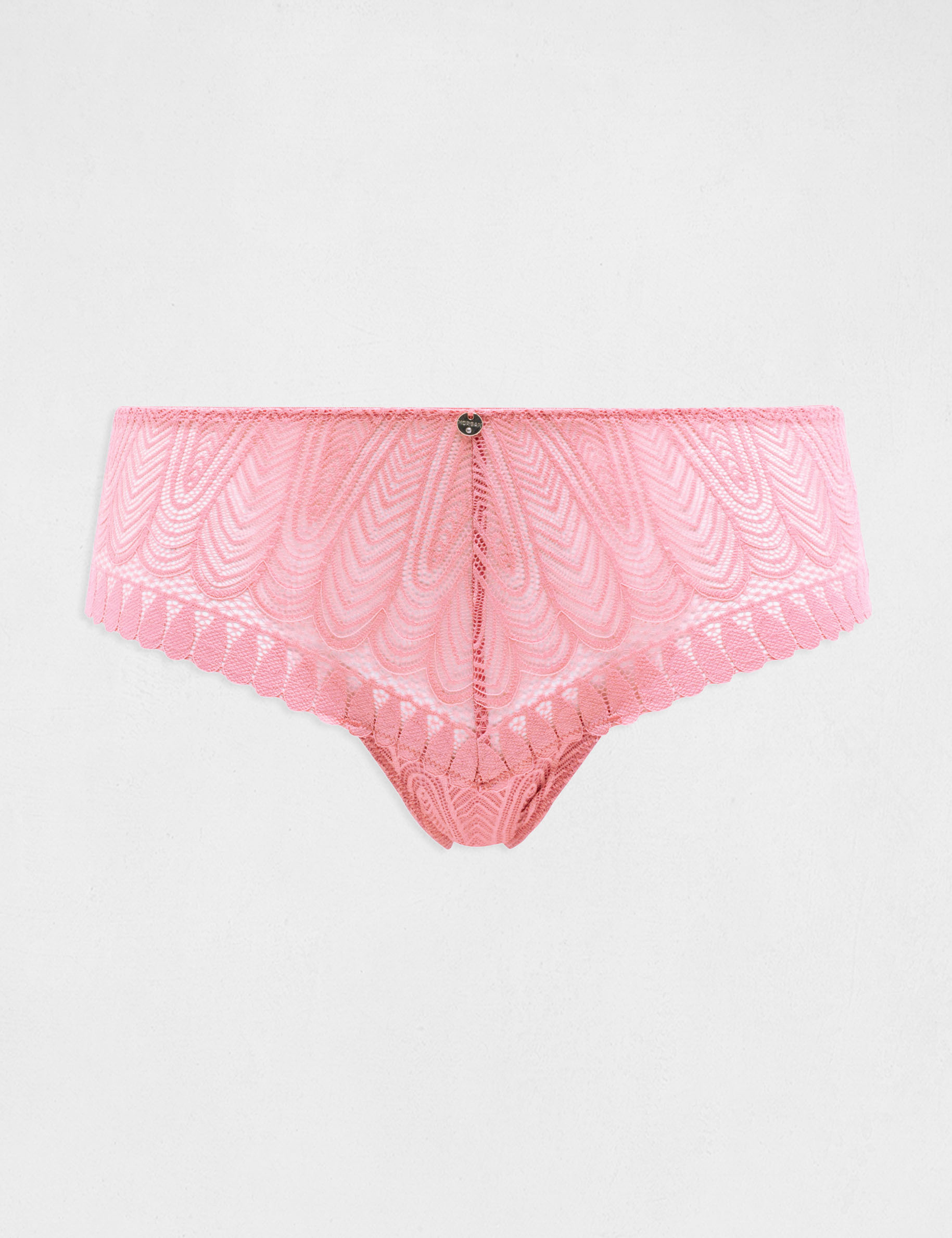 Kanten shorty roze vrouw